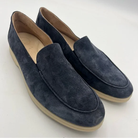 Paul Green Selby Women’s Slip On Loafer Flats Suede Leather Shoes Size US 8 - Picture 1 of 15